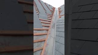 How to cut roof Slates for a valley [upl. by Putscher]