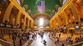 Walking Tour of Grand Central Terminal — New York City 【4K】🇺🇸 [upl. by Eanerb6]