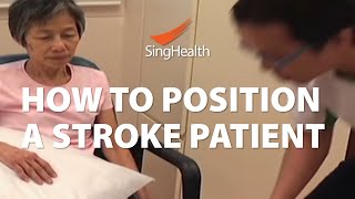 How To Position A Stroke Patient [upl. by Rogozen433]