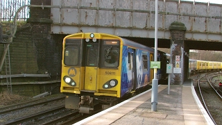 Half an Hour at 216  Birkenhead North Station 1022017  Class 507 508 terminus [upl. by Ymma]