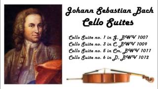 Johann Sebastian Bach  Cello suites in 432 Hz great for reading or studying [upl. by Carree]